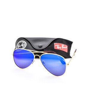 Слънчеви Очила Ray-Ban RB3025 Aviator Gold Blue 3