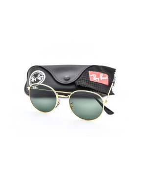 Слънчеви Очила Ray-Ban RB3447 001 Round Metal Gold 3