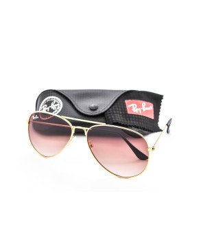 Слънчеви очила Ray-Ban RB3025 001/51 Aviator Gold Brown 3